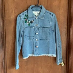 Coachella inspired denim Jean Jacket